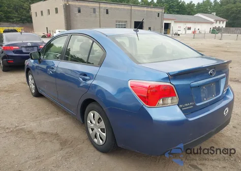 2016 Subaru Impreza 2.0I из США, поврежденный, VIN JF1GJAA67GH023247